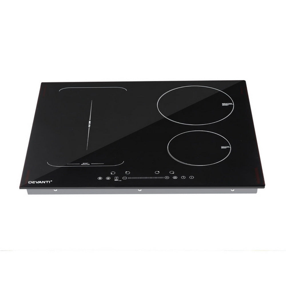 Devanti Induction Cooktop 60cm Electric Cooker - Image 3