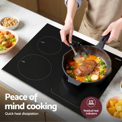 Devanti Induction Cooktop 60cm Electric Cooker - Image 8
