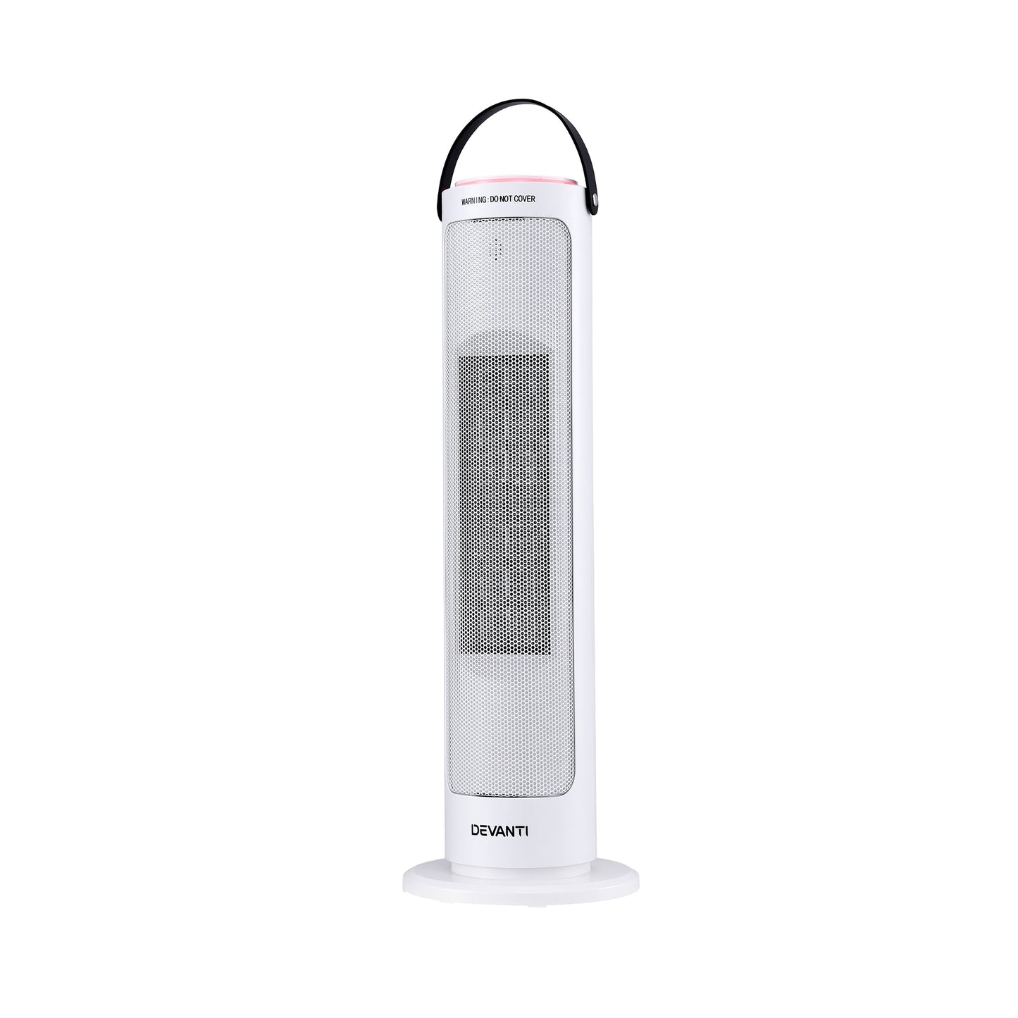 Devanti 2000W Ceramic Tower Heater Space Heaters Oscillating Indoor White - Image 9