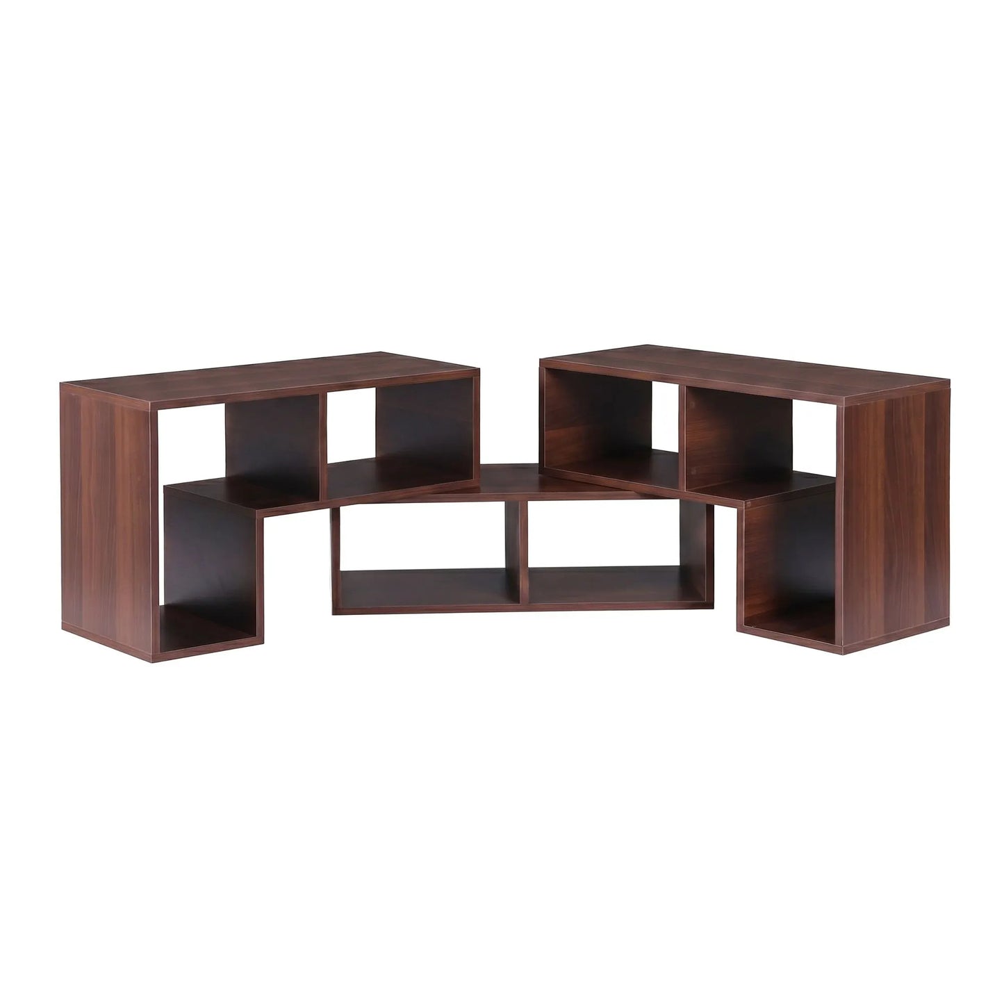 Artiss Modular TV Stand 3 Piece Entertainment Unit Adjustable Bookcase Shelf - Image 9
