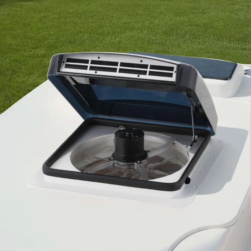 Weisshorn Caravan Air Vent Roof Hatch 12V Shower Fan Reversible Airlfow Rainy Use Camper - Image 8