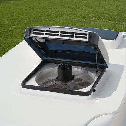 Weisshorn Caravan Air Vent Roof Hatch 12V Shower Fan Reversible Airlfow Rainy Use Camper - Image 8
