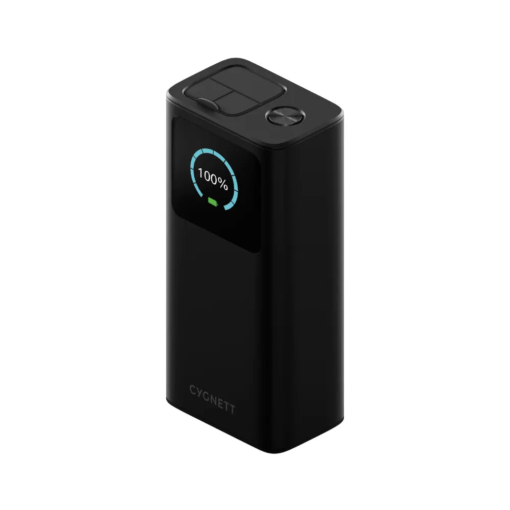 Cygnett Titan PD 3.0 65W 30000mAh (30K) Laptop Power Bank w/LCD Display (Black) - Portable Power