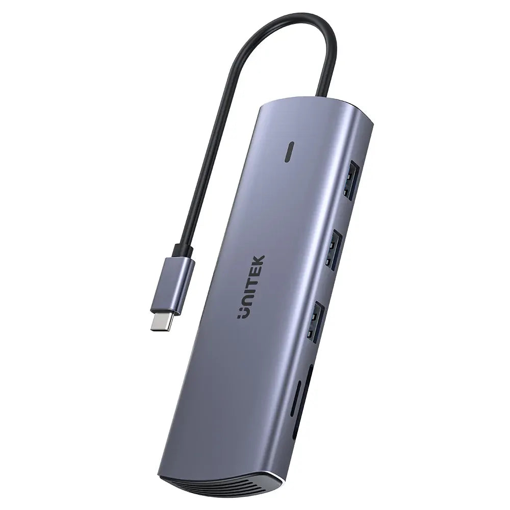 Unitek 9-in-1 USB-C Hub 4K Dual Display - Docking Stations