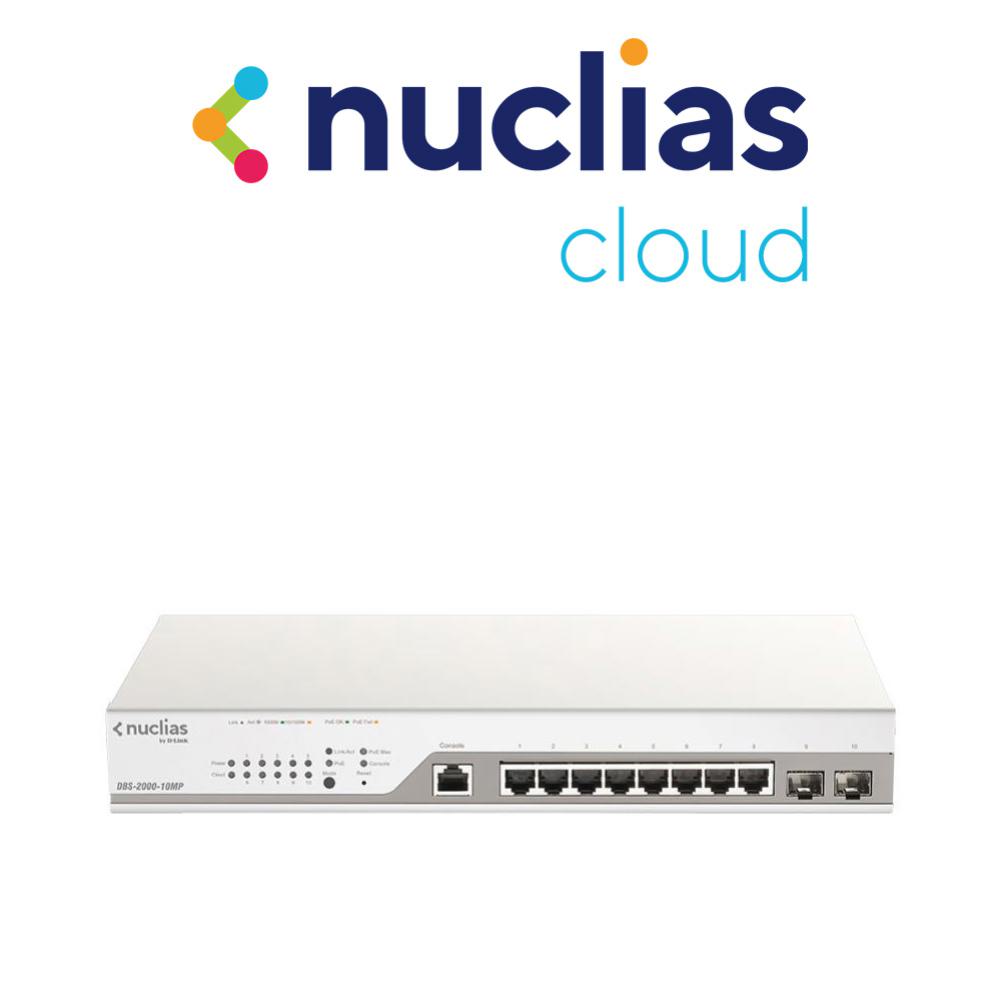 D-Link 10-Port Cloud-Managed Switch - Network - Switches