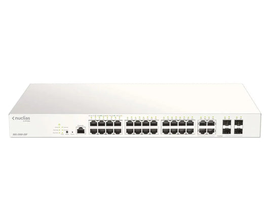 D-Link 28-Port Nuclias Cloud PoE Switch - Network - Switches