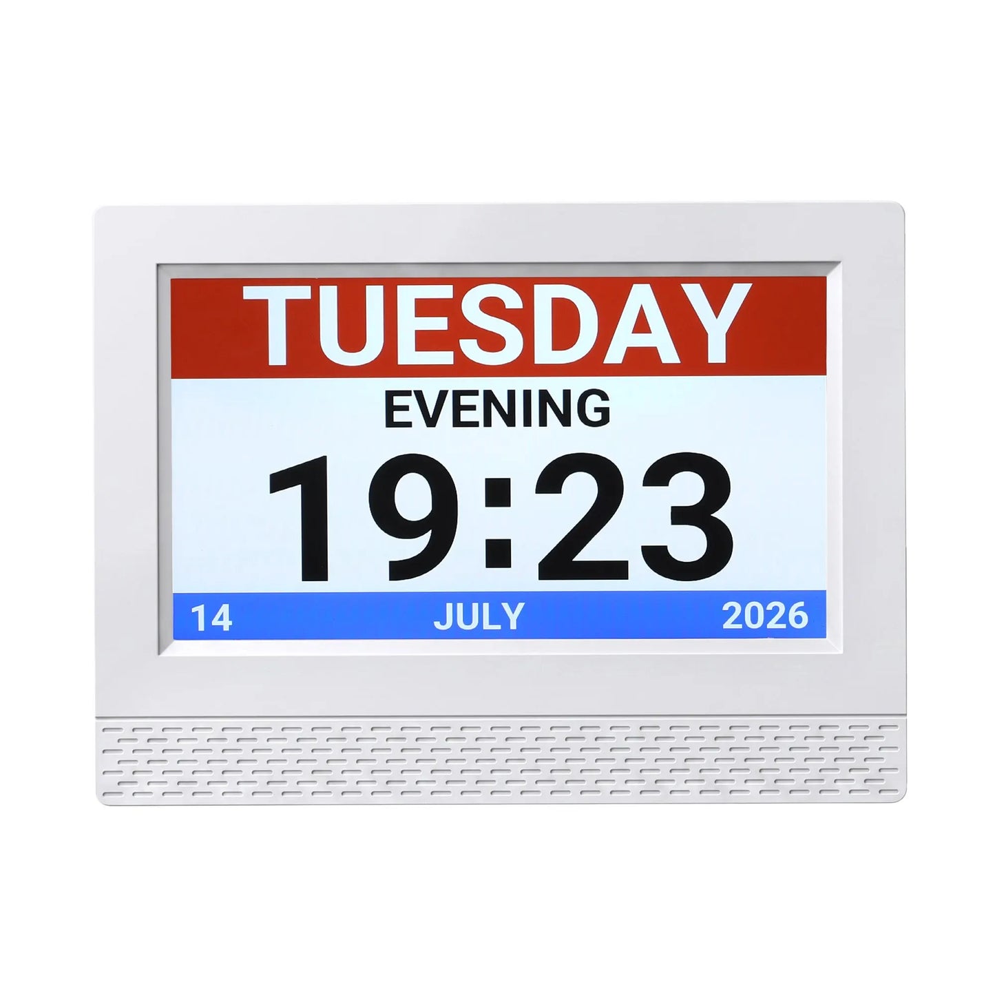 Artiss 7" Smart Digital Clock Calendar HD IPS Touchscreen Weather Photo Frame - Image 9