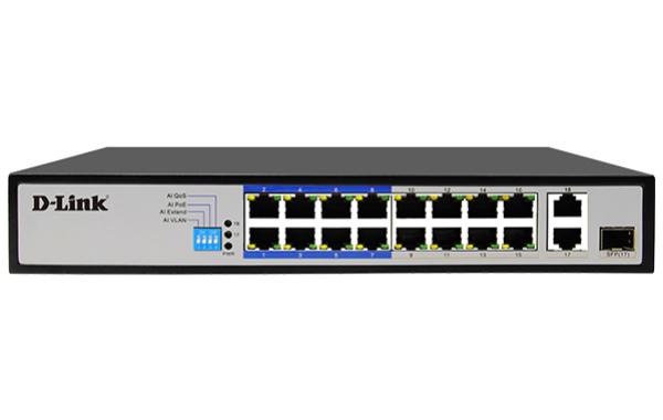 D-Link 18-Port Unmanaged PoE Switch - Network - Switches