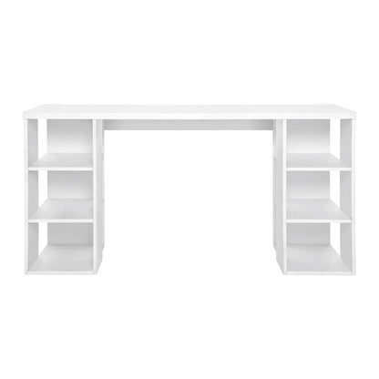Artiss Computer Desk Bookshelf White 150CM - Image 3