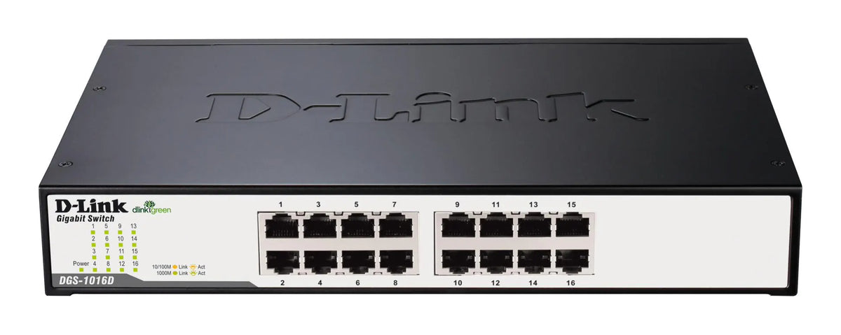 D-Link 16-Port Unmanaged Desktop Switch - Network - Switches