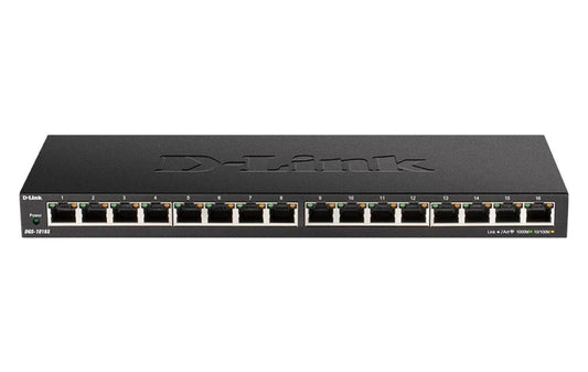 D-Link 16-P Low Profile Unmanaged switch - Network - Switches