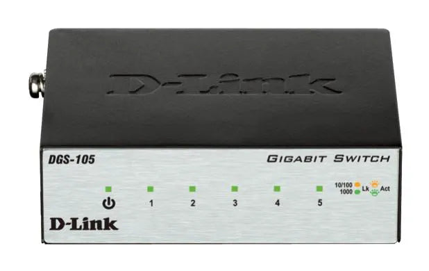 D-Link 5-Port Unmanaged Desktop Switch - Network - Switches