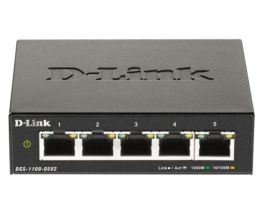 D-Link 5-Port Smart Managed Switch - Network - Switches