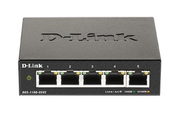 D-Link 5-Port Smart Managed Desktop Switch - Network - Switches