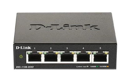 D-Link 5-Port Smart Managed Desktop Switch - Network - Switches