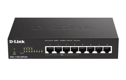 D-Link 8-Port Gigabit PoE Switch - Network - Switches