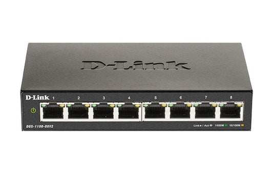 D-Link 8-Port Smart Managed Switch - Network - Switches
