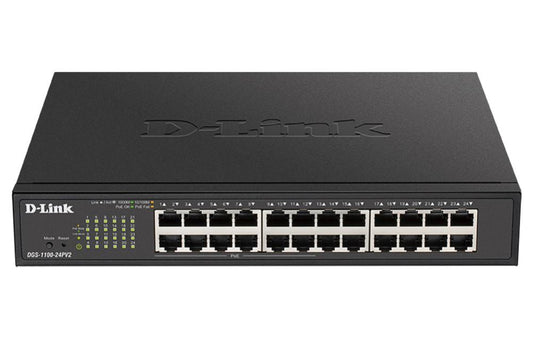D-Link 24-Port Smart Managed PoE Switch - Network - Switches