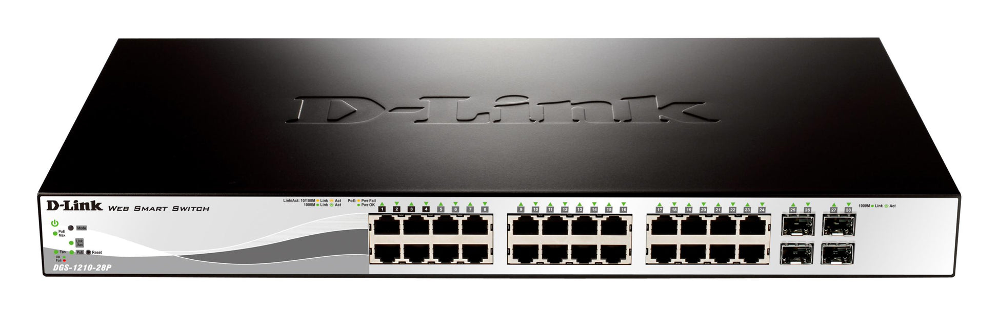 D-Link 28-Port Smart Managed Switch RJ45 - Network - Switches