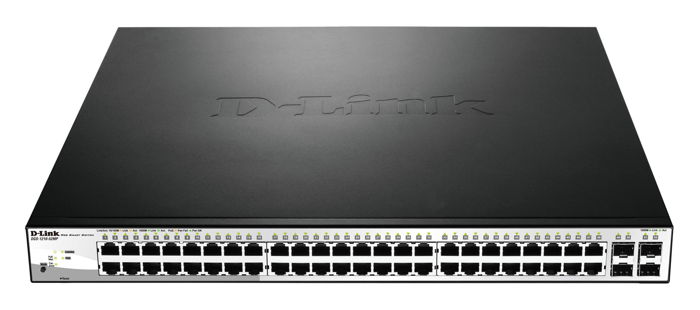 D-Link 52-Port Smart Managed PoE Switch - Network - Switches