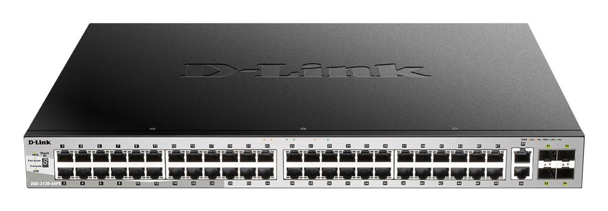 D-Link 54-Port Managed PoE Switch - Network - Switches
