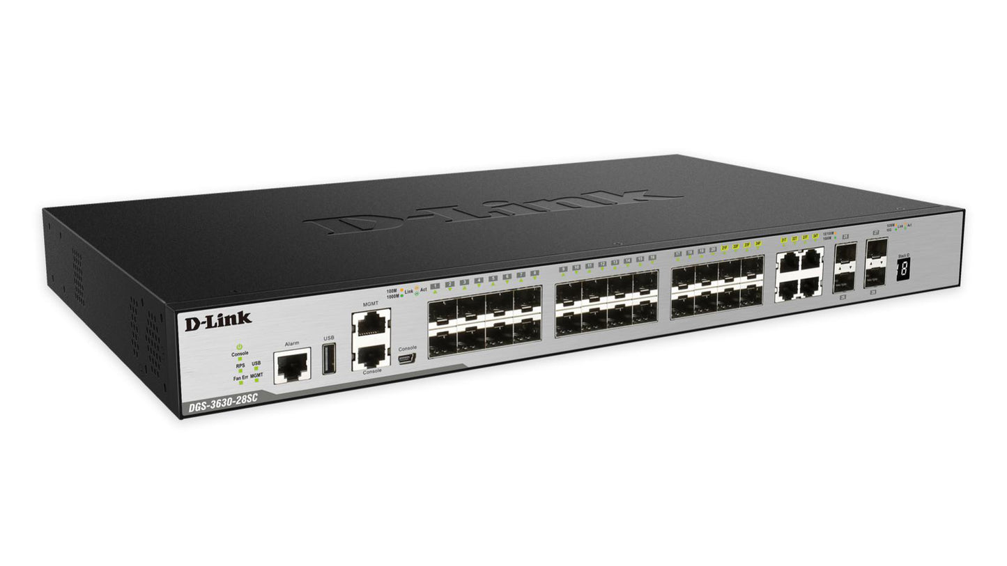D-Link 28-Port Managed Switch SFP - Network - Switches - Image 2