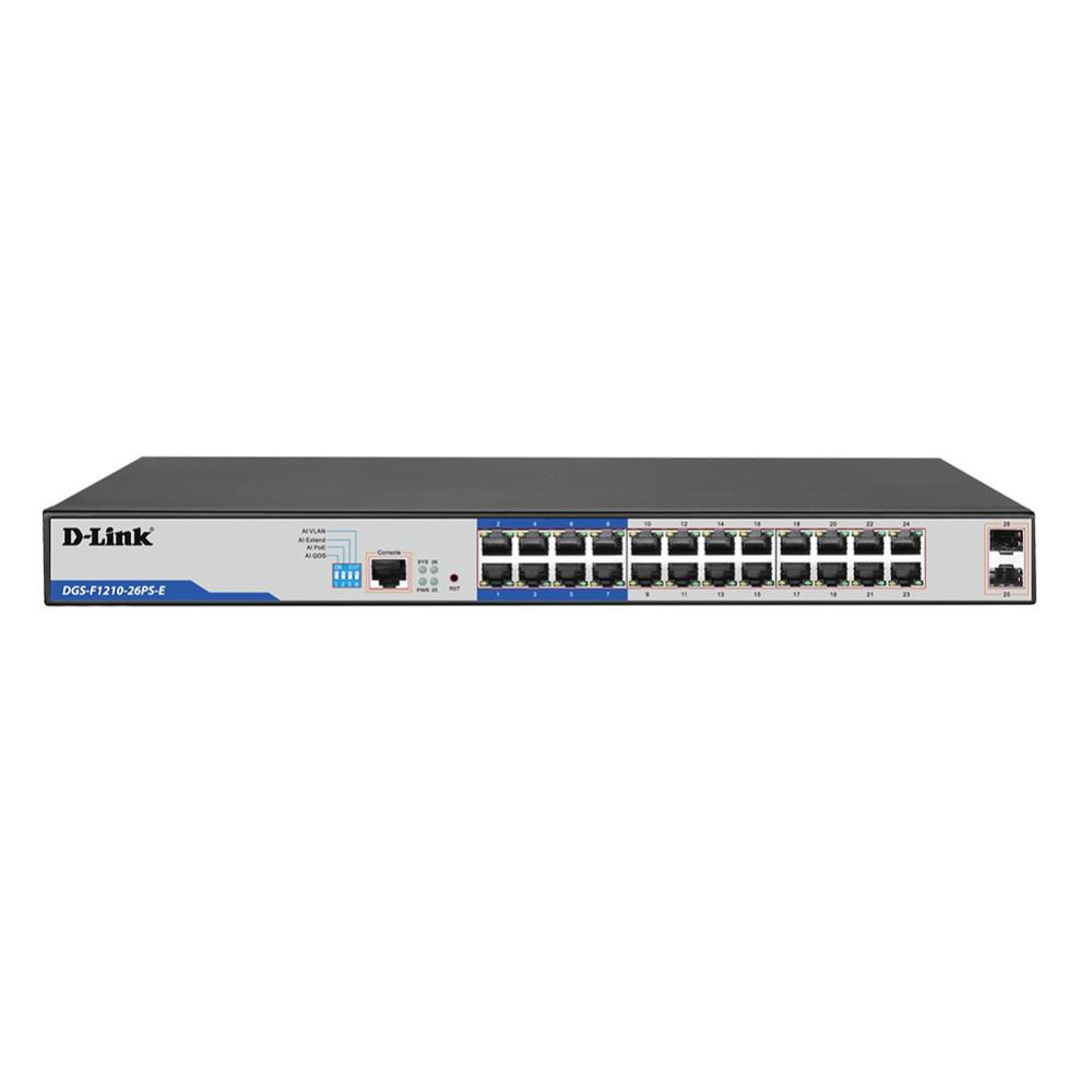 D-Link 26-Port Smart Managed Switch 230W - Network - Switches