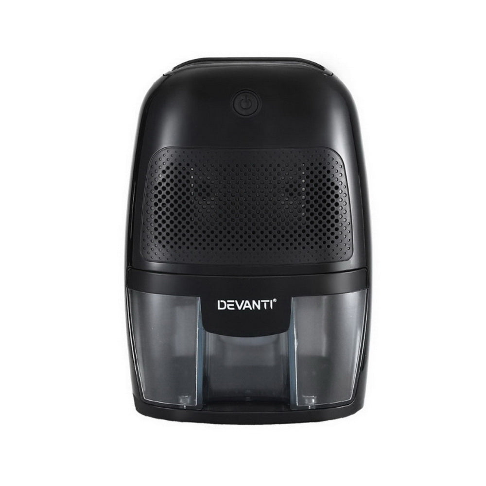 Devanti Dehumidifier 600ML Air Purifier Black - Image 3