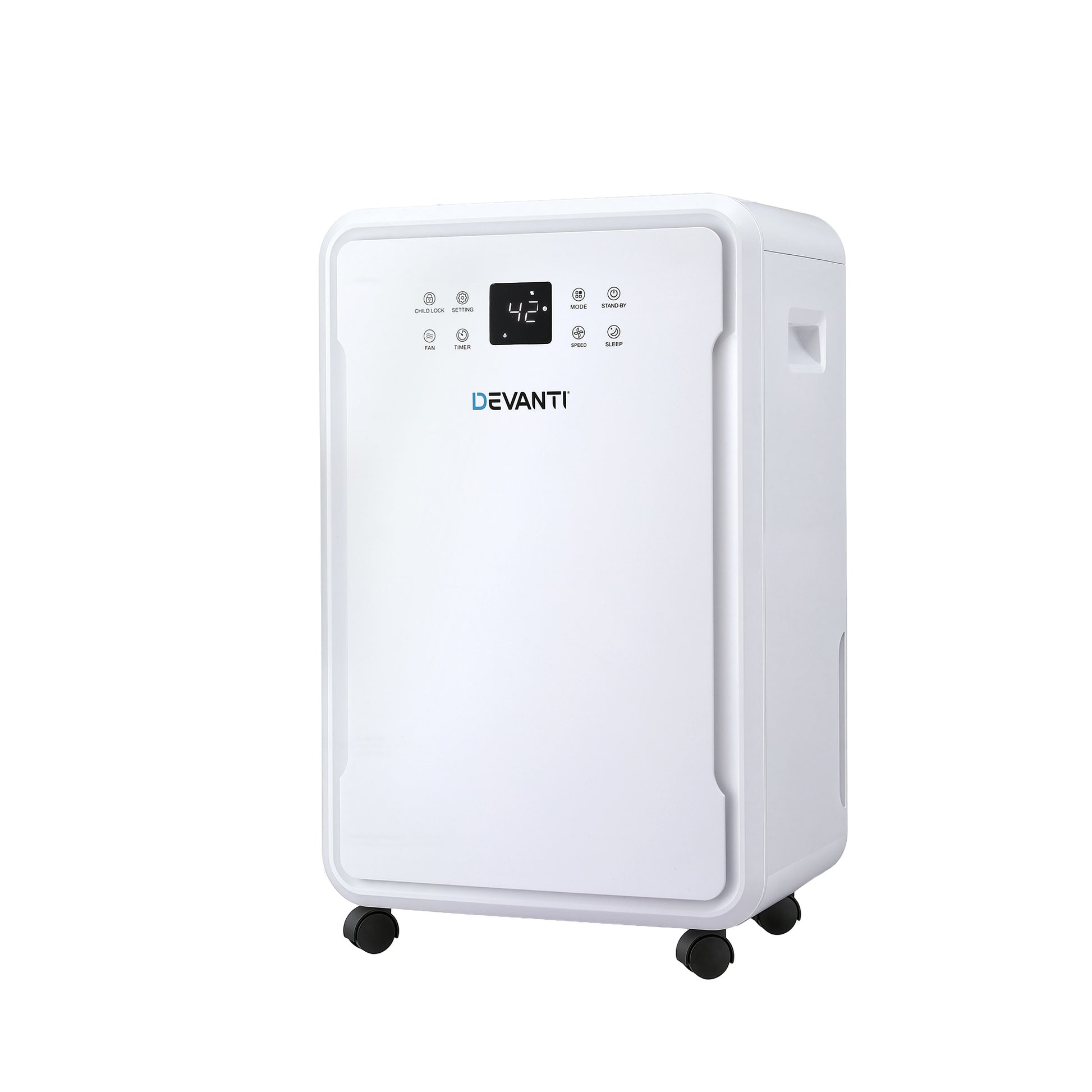 Devanti 50L/Day Dehumidifier Home Air Dryer Mould Moisture 8.5L Tank - Image 9