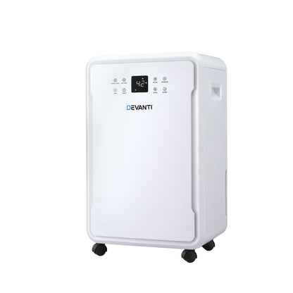 Devanti 50L/Day Dehumidifier Home Air Dryer Mould Moisture 8.5L Tank - Image 9