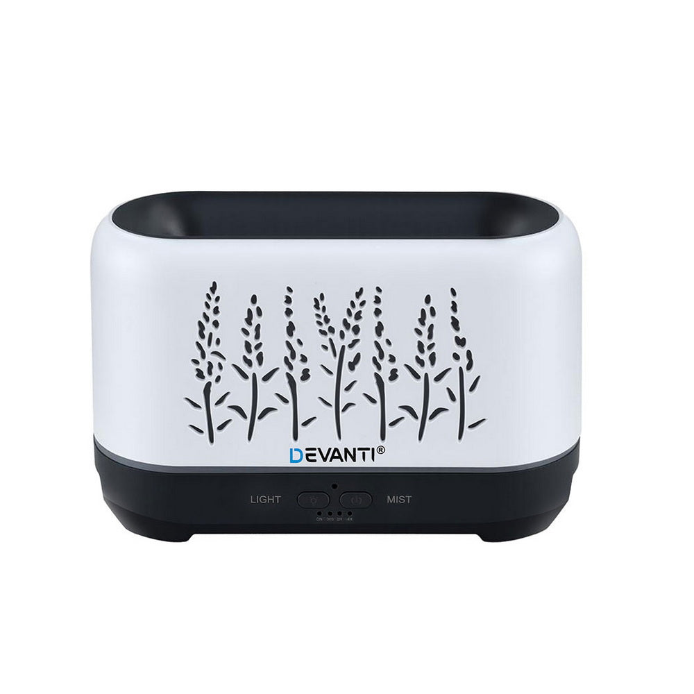 Devanti Aroma Diffuser Aromatherapy Flame 200ml - Image 4