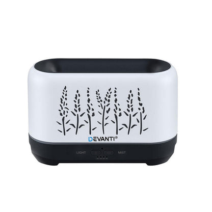 Devanti Aroma Diffuser Aromatherapy Flame 200ml - Image 4