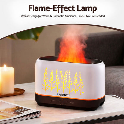 Devanti Aroma Diffuser Aromatherapy Flame 200ml - Image 6