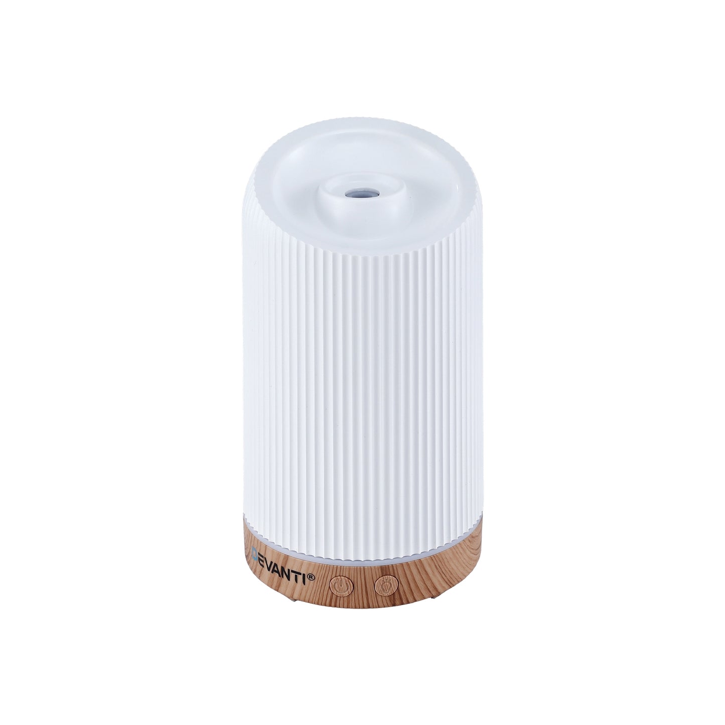 Devanti Ultrasonic Aroma Diffuser Aromatherapy 200ml LED Lights Iron Humidifier Forest - Image 3