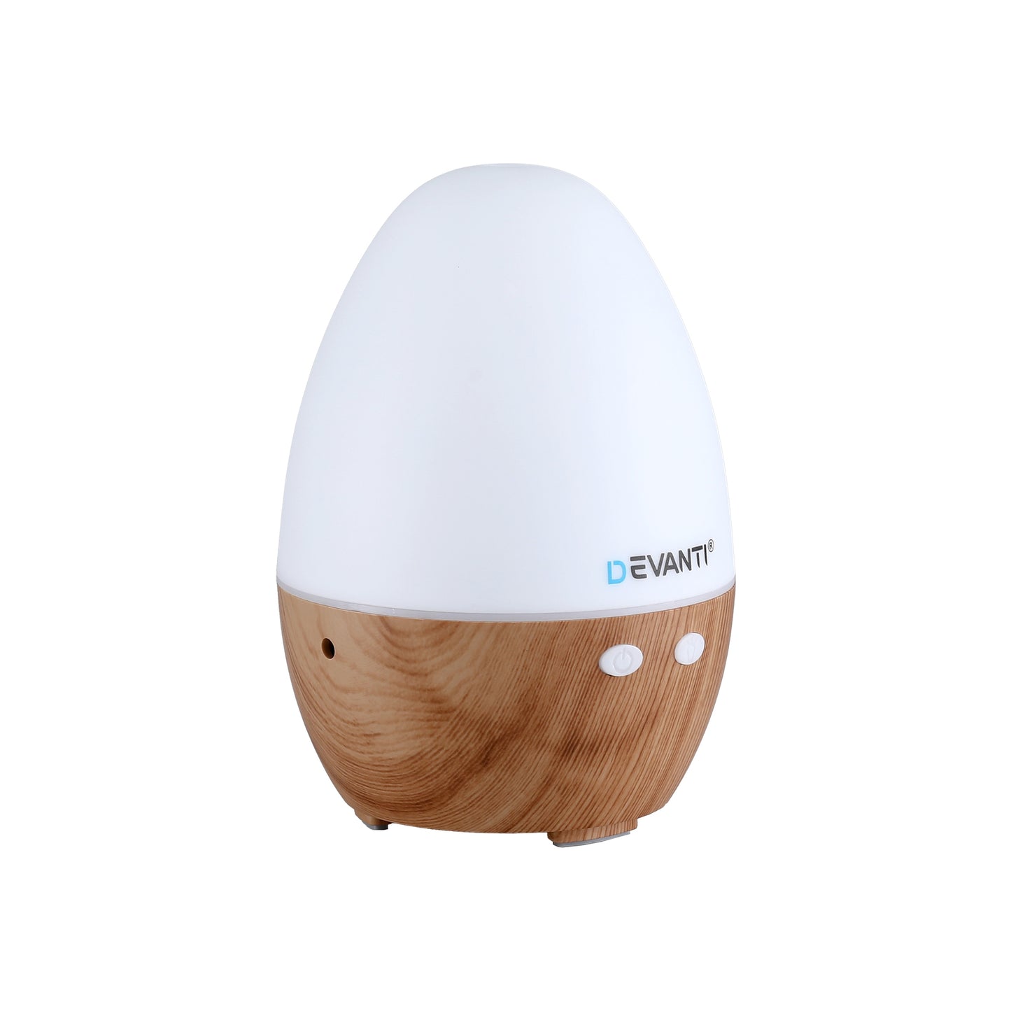 Devanti Ultrasonic Aroma Diffuser Aromatherapy 130ml LED Lights Iron Humidifier Forest - Image 3