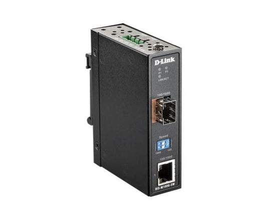 D-Link 2-Port Base-T-SFP Media Converter - Network - Switches