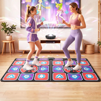 Keezi HDMI Dance Mat 2 Player for Kids & Adults with AR Camera Electronic Dance Pad