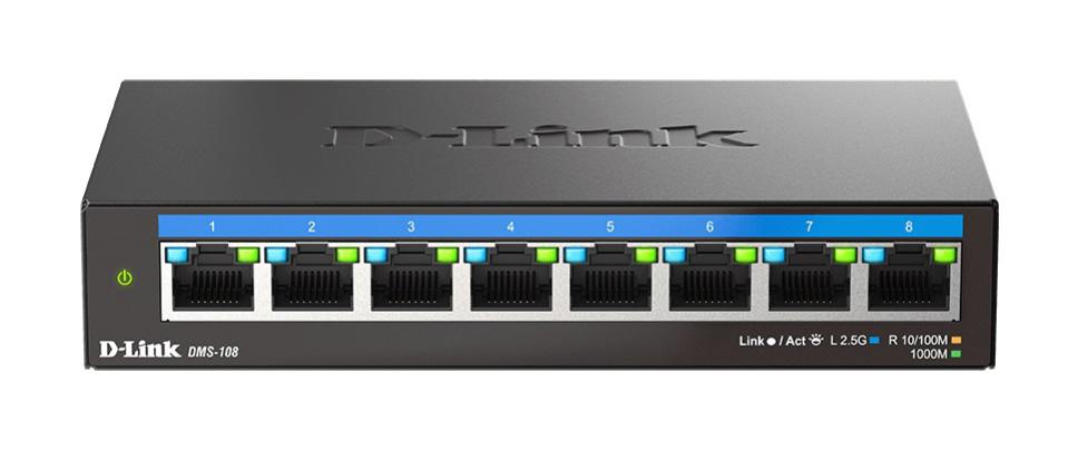 D-Link 8-Port 2.5G mGE Unmanaged Switch - Network - Switches - Image 2
