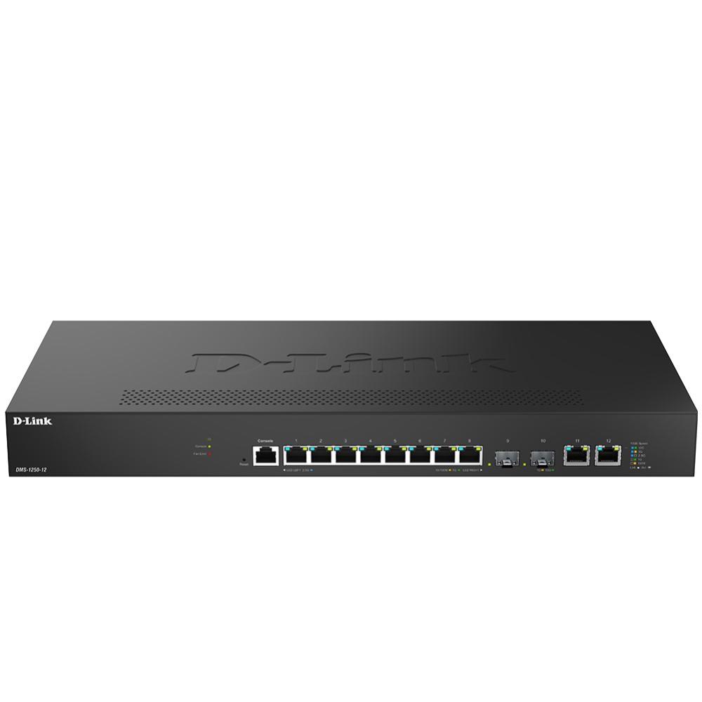 D-Link 12-Port MultiGigabit Smart Switch - Network - Switches