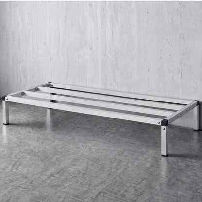 Giantz 122x51cm Aluminum Dunnage Rack Heavy Duty Kitchen Storage Platform - Image 8