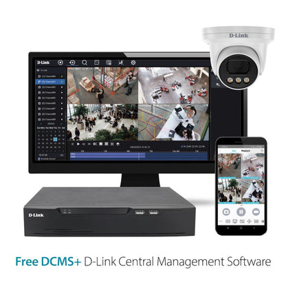 D-Link DCS-F4808E Vigilance 5 x 8MP Kit - Surveillance - IP Recorders - Image 3