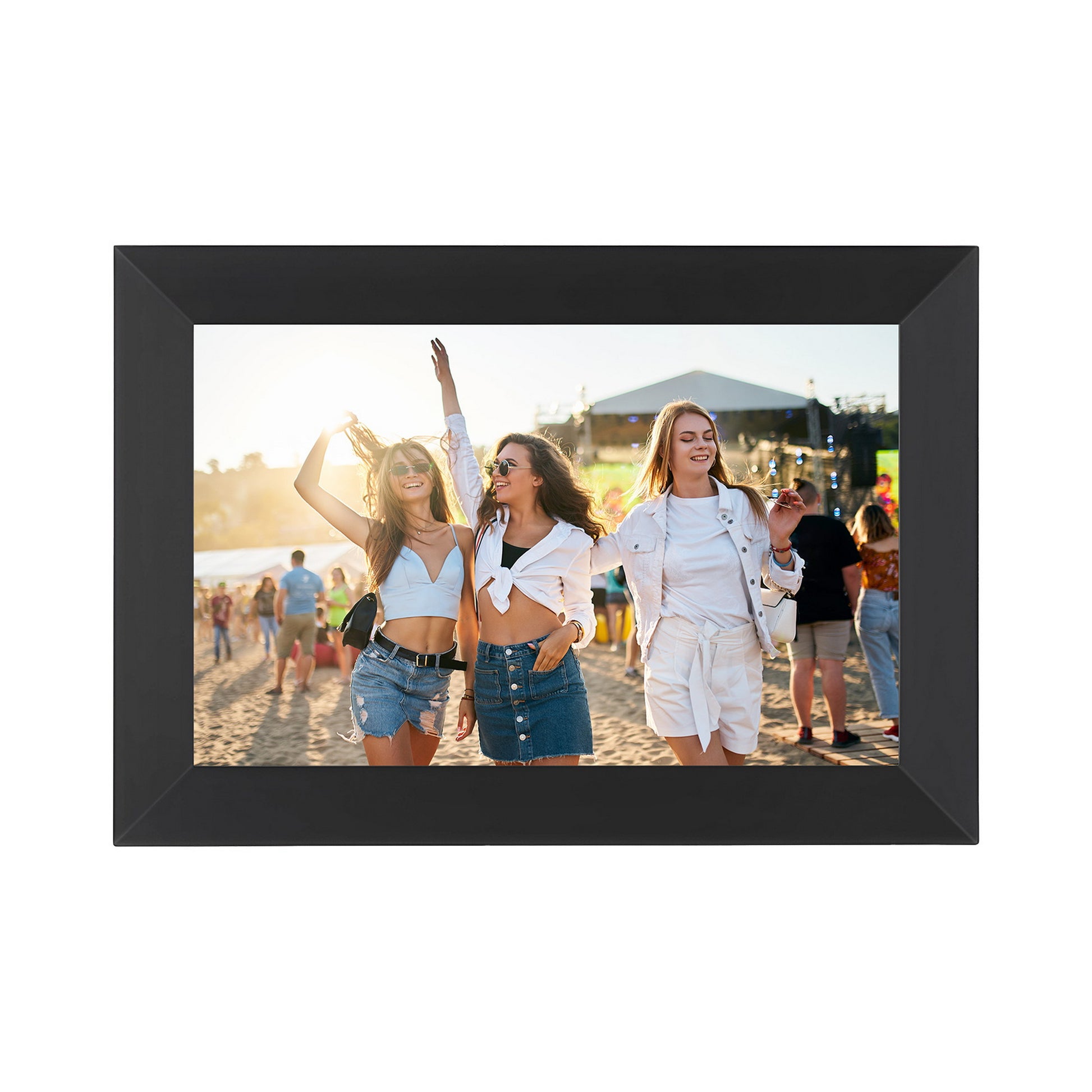 Artiss Digital Photo Frame 10.1 Inch WIFI Touch-Screen Picture Video Player 32G - Image 3