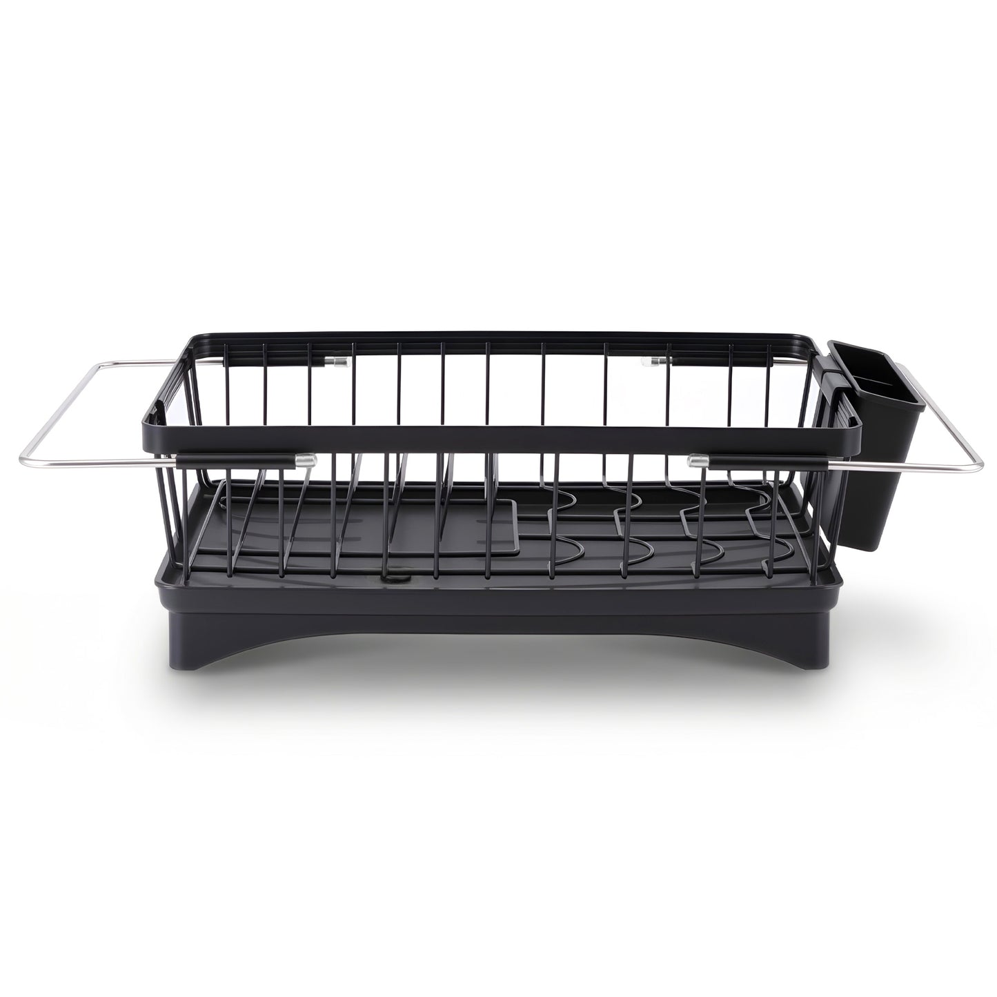 Cefito Dish Drying Rack for Kitchen Storage Organisation Kitchen Sink Organiser Dish Drainer - Image 3
