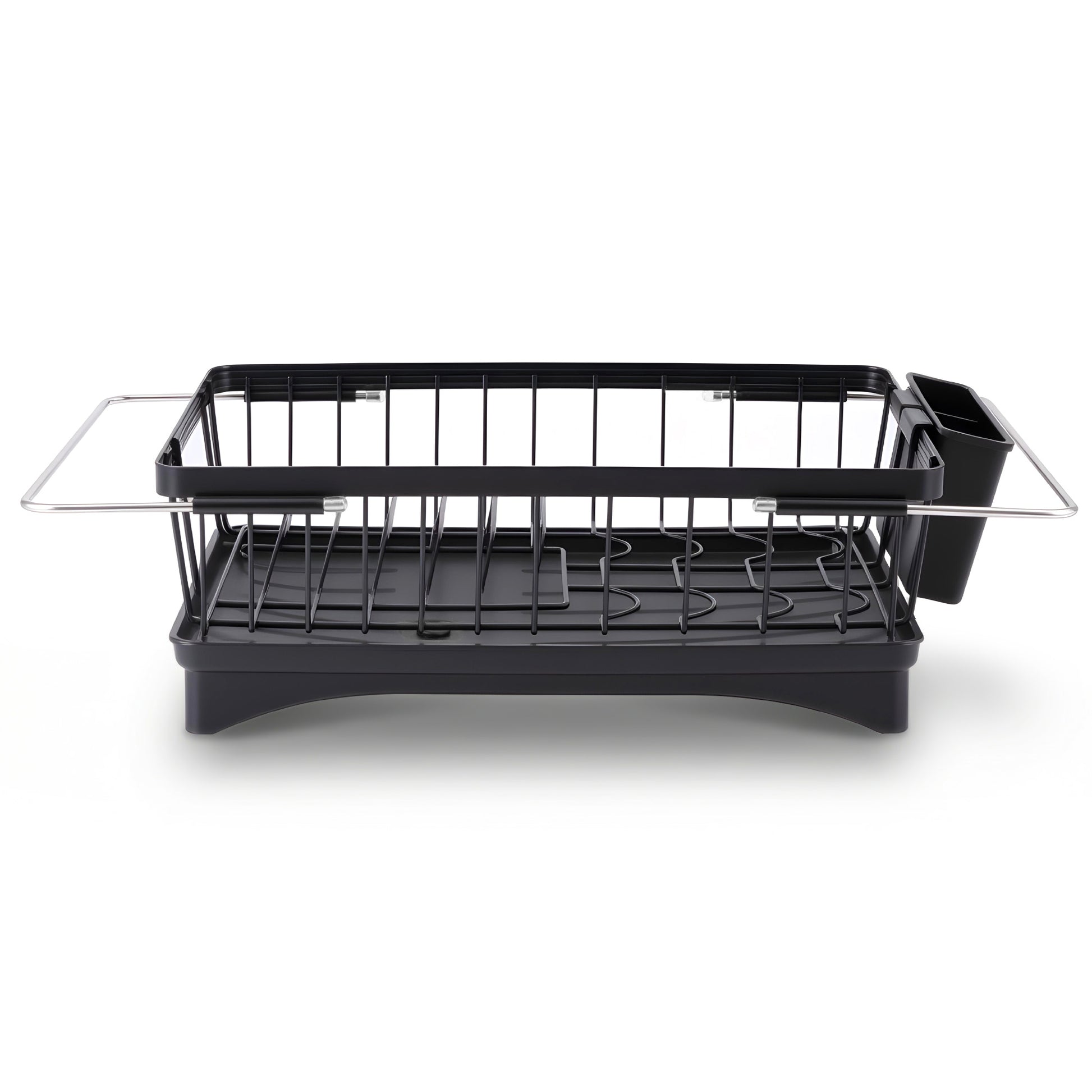 Cefito Dish Drying Rack for Kitchen Storage Organisation Kitchen Sink Organiser Dish Drainer - Image 3
