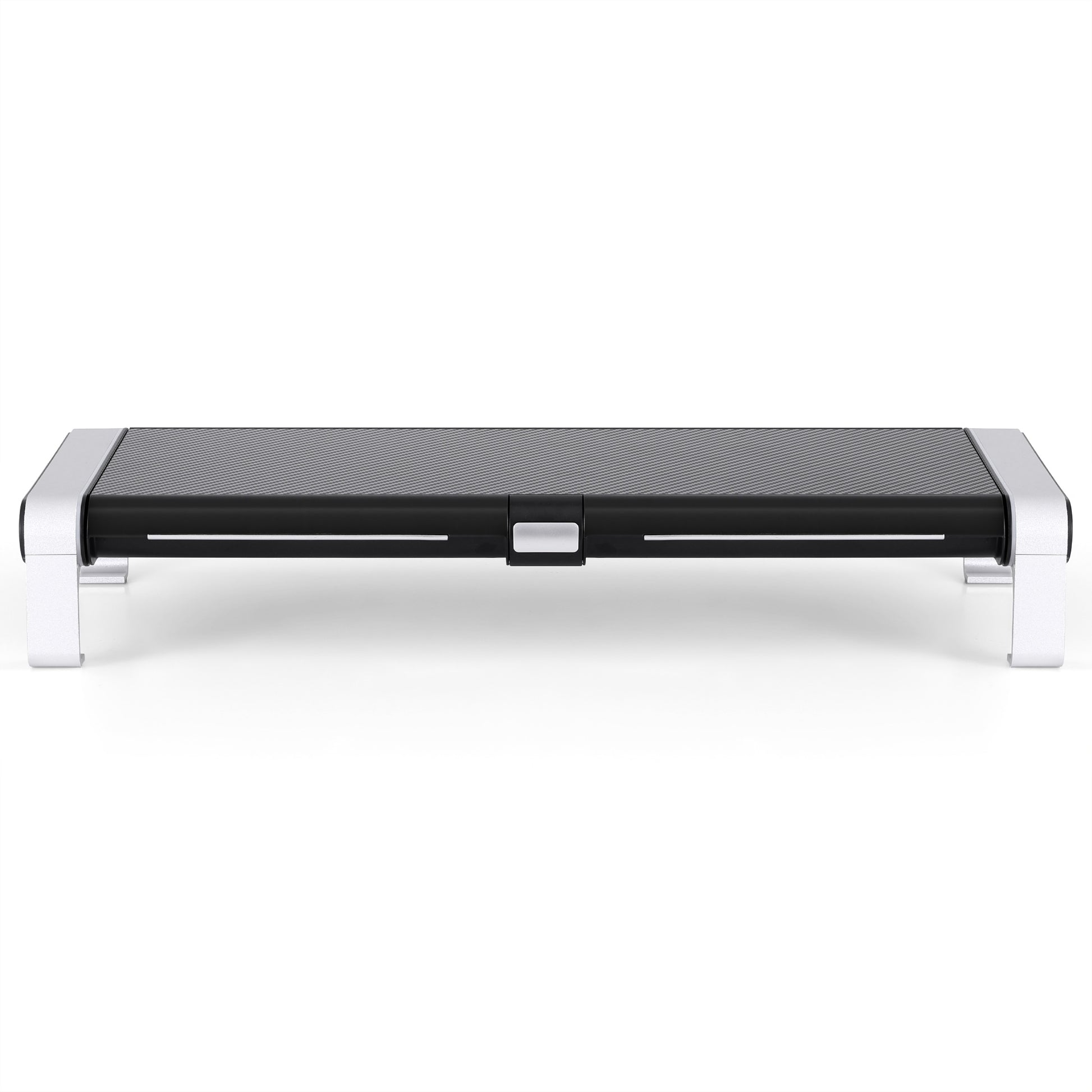 Artiss RGB Monitor Stand with USB Hub Desk Organiser Charging Stand Computer Stand Black - Image 3