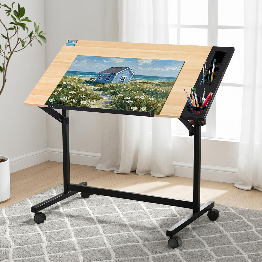Artiss Drafting Table Drawing Desk Art Desk Multi-Functional Craft Drawing Table - Image 7