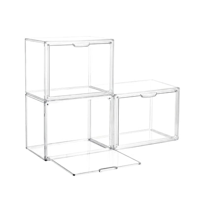 Artiss Clear Acrylic Display Case 3 Pack Toy Storage Box - Image 9