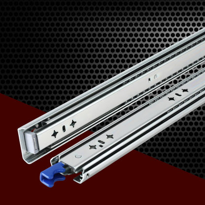 Giantz 2x Drawer Slides Heavy Duty Full Extension Locking 750-1500mm Length - Image 7