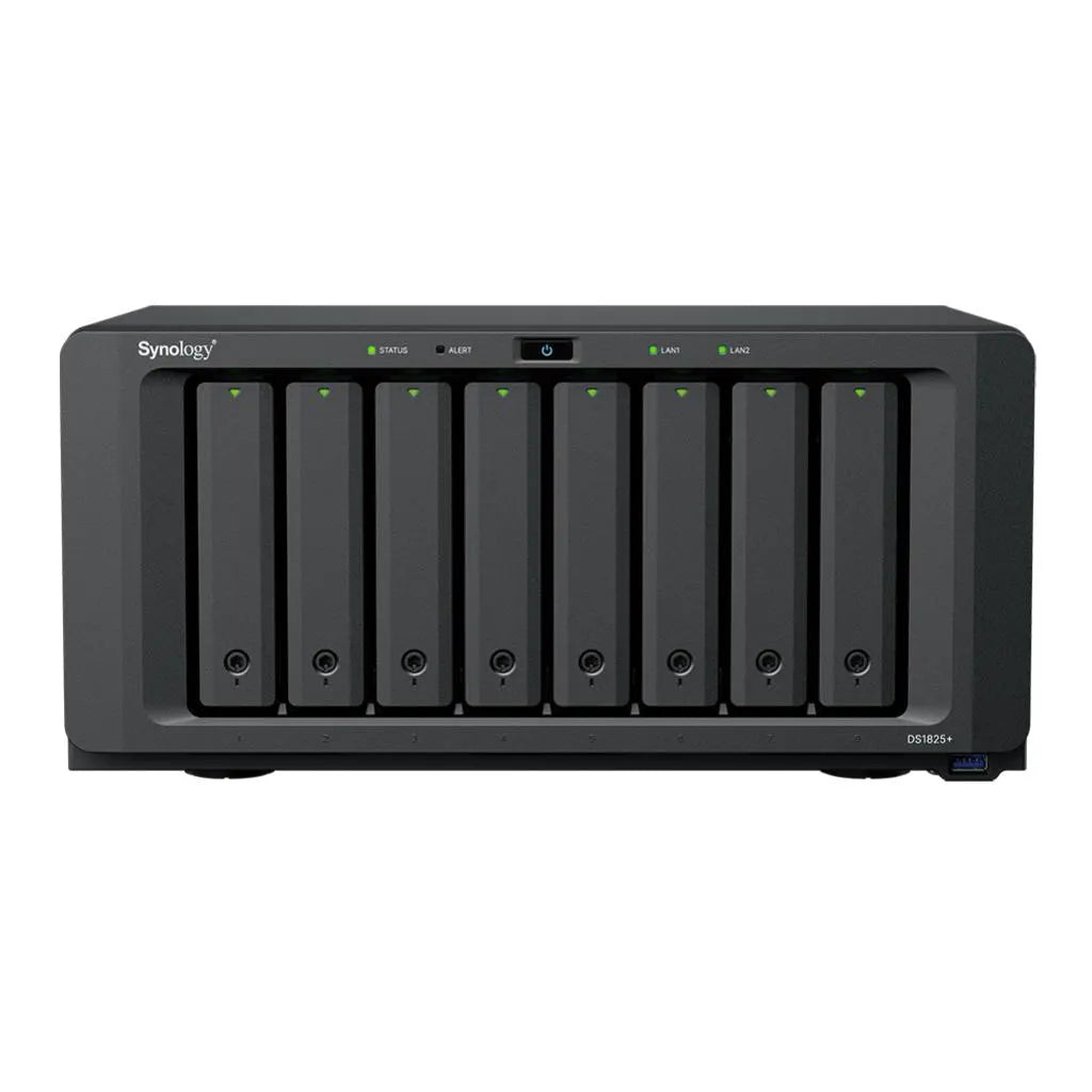 Synology DS1825+ 8 Bay NAS Tower - NAS - Network Attached Storage