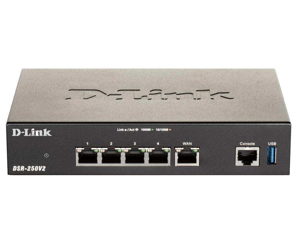 D-Link DSR-250V2 Unified Service Router - Network - Router